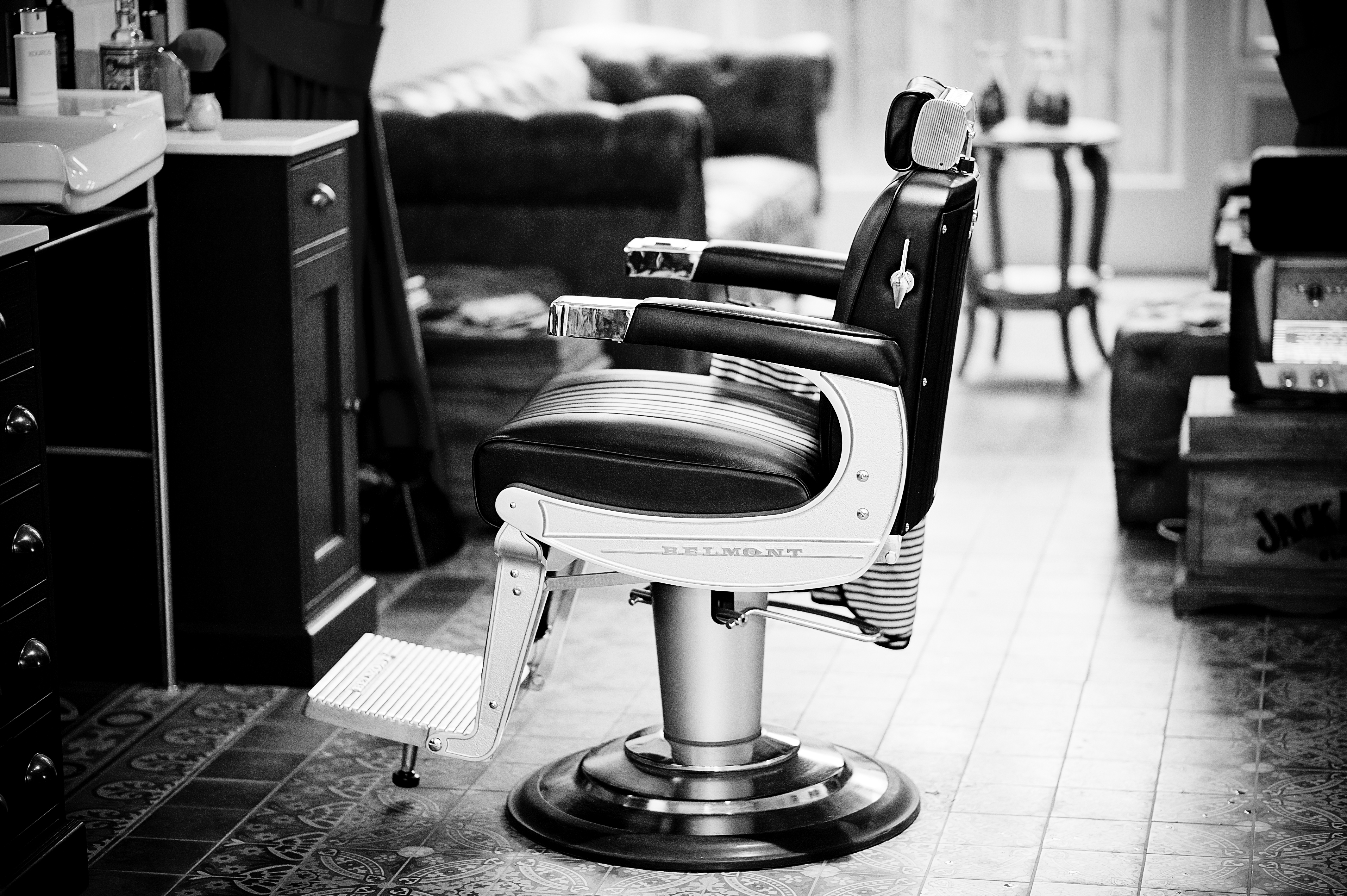 Scheersalon Du Nord interieur